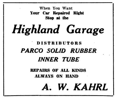 1919 - Kahrl Garage.jpg (25014 bytes)